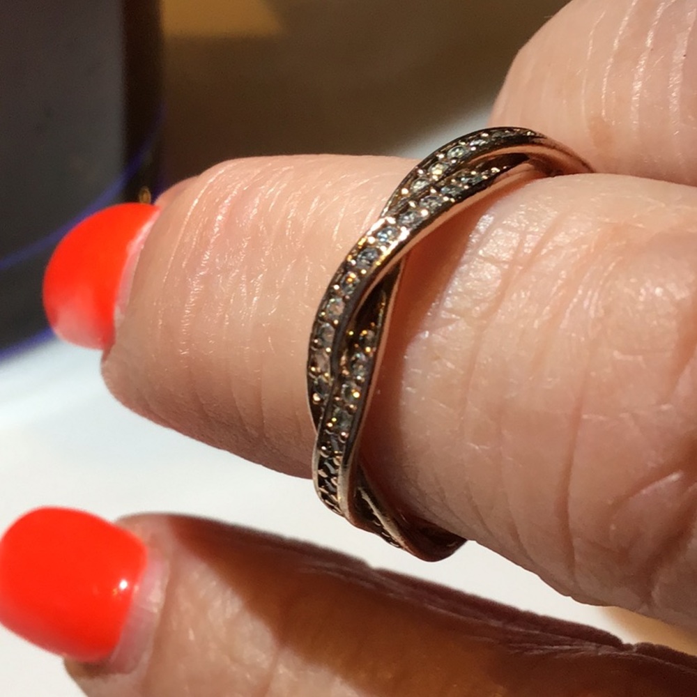 Twist of Fate Pandora Rose ring